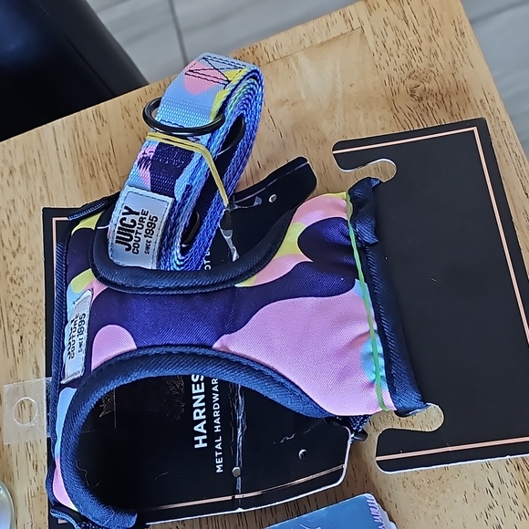 Pet puppy leach and harnest accessories *juicy couture* extra small. - Picture 4 of 4